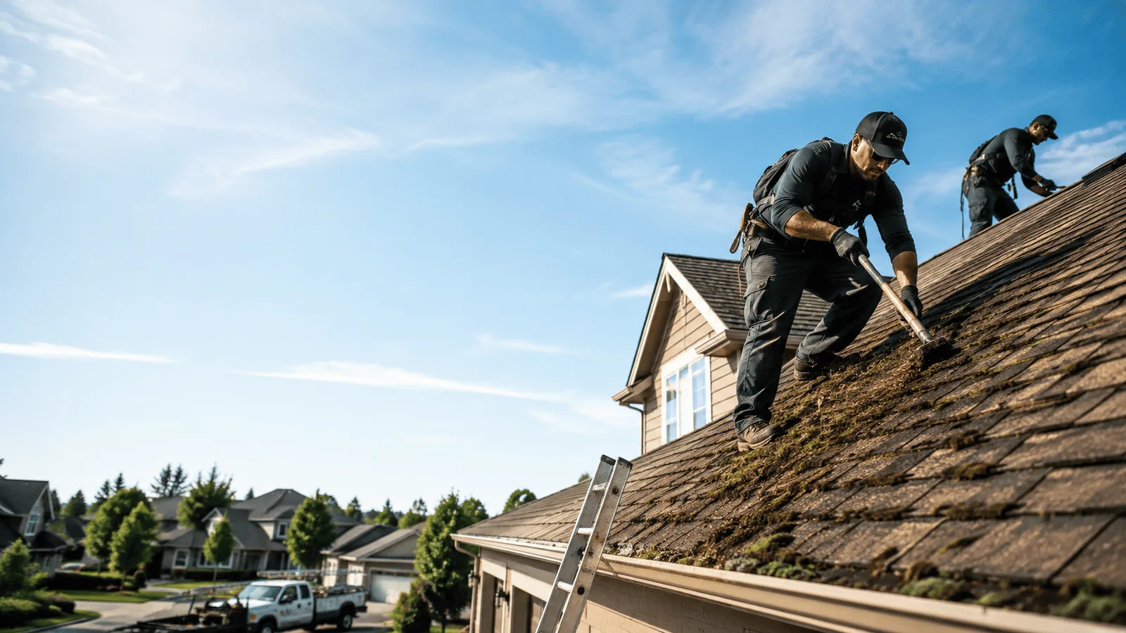 Roof Moss Removal in Alex, OK near me